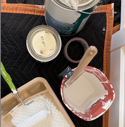 Painting setup tray
